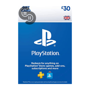 PlayStation Network Gift Card 30 GBP PSN UK Islamabad