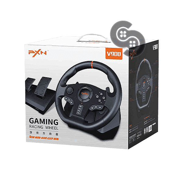 PXN V900 Steering Wheel for PS, XBOX and PC - Sky Games