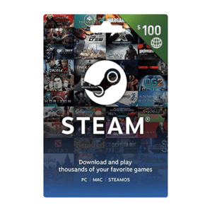 Steam Gift Card 100 USD Global Lahore