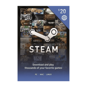 Steam Gift Card 20 USD Global Lahore