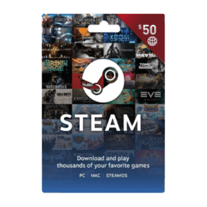 Steam Gift Card 50 USD Global Lahore