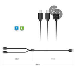 DOBE Dual Charging Cable Type C Lahore